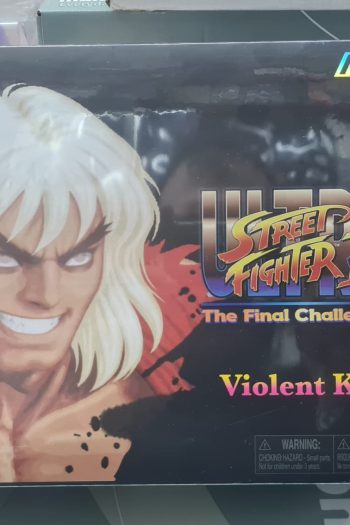Ultra Street Fighter II: The Final Challengers Action Figure 1/12 Violent Ken Next Level SDCC 2024 Exclusive 15 cm Jada