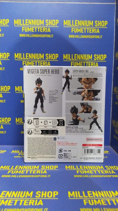 Dragon Ball Super: Super Hero S.H. Figuarts Action Figure Vegeta 14 cm by Bandai - immagine 7