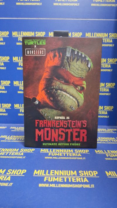Universal Monsters x TMNT Action Figure Ultimate Raphael as Frankenstein's Monster 18 cm by Neca - immagine 4