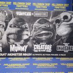 Universal Monsters x Teenage Mutant Ninja Turtles Action Figures 4-Pack Turtles Black & White 18 cm by Neca