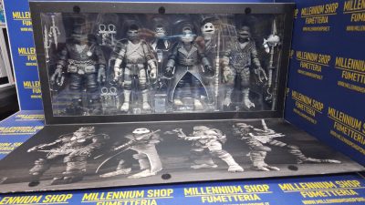 Universal Monsters x Teenage Mutant Ninja Turtles Action Figures 4-Pack Turtles Black & White 18 cm by Neca - immagine 3
