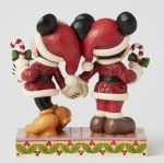 6016882 Mickey & Minnie Candy Canes Christmas Disney by Enesco - immagine 5