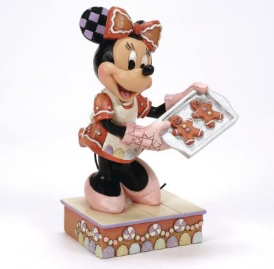 6016881 Minnie w/ Gingerbread Cookies Disney by Enesco - immagine 3