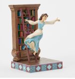 6016894 Belle with Bookshelf Beauty and Beast Disney by Enesco - immagine 3