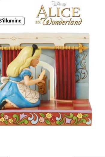 6016902 Alice in Wonderland LED Door Disney by Enesco