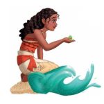 6017367 Moana with wave Oceania Vaiana Disney by Enesco