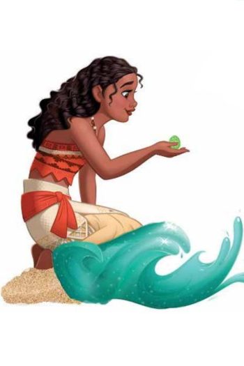 6017367 Moana with wave Oceania Vaiana Disney by Enesco