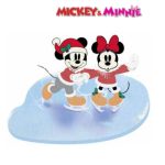 6017371 Mickey & Minnie Skating Disney by Enesco