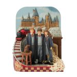6016707 Harry Potter Trio Castle Hogwarts Jim Shore by Enesco