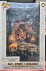 Ron Harry Hermione Pop 14 Harry Potter Poster & Figure Sorcerer's Stone by funko