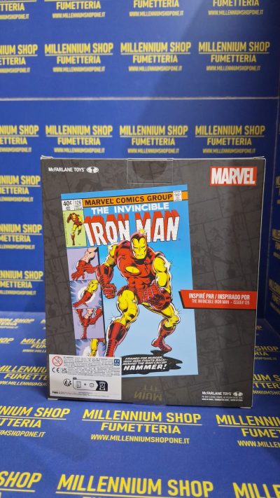 Marvel PVC Statue 1/10 Iron Man (The Invincible Iron Man #126) 11 cm by McFarlane Toys - immagine 5