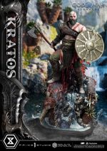 God of War: Ragnarok Real Elite Masterline Series Statue 1/3 Kratos Normal Ultimate Version 95 cm by Prime 1 - immagine 3