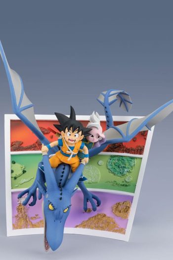 Dragon Ball Figuarts ZERO PVC Statue Son Goku (mini) & Supreme Kai (mini) Welcome to the great Adventure! 23 cm