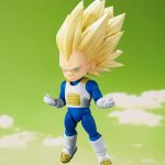 Dragon Ball S.H.Figuarts Action Figure Super Saiyan 3 Vegeta (mini) Daima 8 cm by Bandai