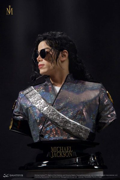 Michael Jackson Life-Size Bust 1/1 Dangerous Tour 78 cm Statua 1/1 by Damtoys - immagine 4
