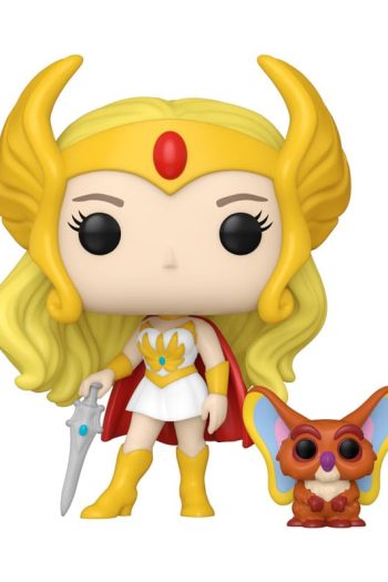 Masters of The Universe POP! & Buddy Vinyl Figure She-Ra w/Kowl 9 cm