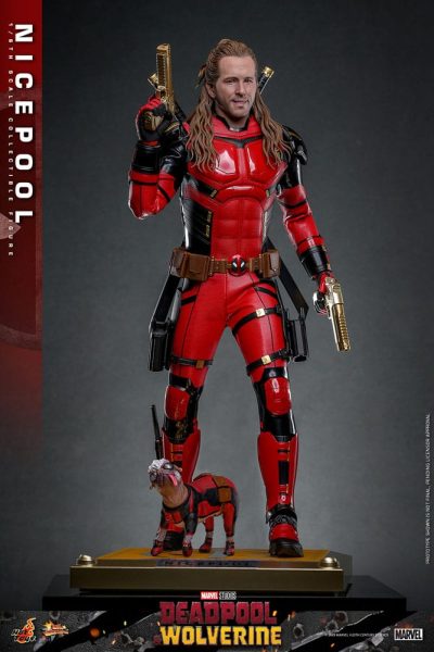 Deadpool & Wolverine Movie Masterpiece Action Figure 1/6 Nicepool 30 cm by Hot Toys - immagine 6