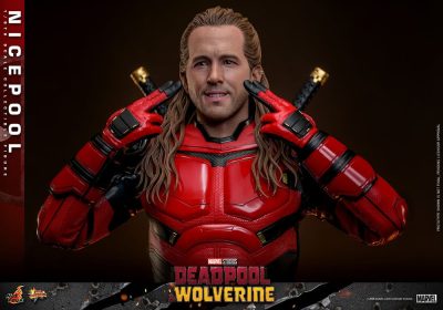 Deadpool & Wolverine Movie Masterpiece Action Figure 1/6 Nicepool 30 cm by Hot Toys - immagine 4