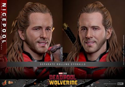 Deadpool & Wolverine Movie Masterpiece Action Figure 1/6 Nicepool 30 cm by Hot Toys - immagine 8