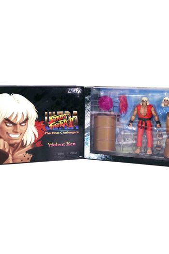 Ultra Street Fighter II: The Final Challengers Action Figure 1/12 Violent Ken Next Level SDCC 2024 Exclusive 15 cm by Jada Toys