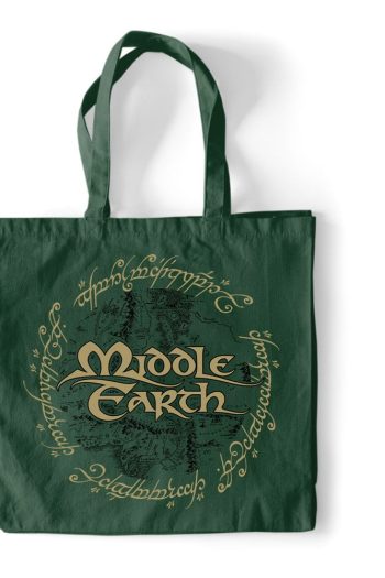 Lord of The Rings Tote Bag Middle Earth