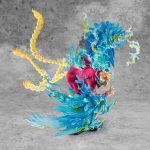One Piece P.O.P MAS Maximum PVC Statue Marco the Phoenix Leader of 1st group of Whitebeard Pirates 32 cm by Megahouse - immagine 6
