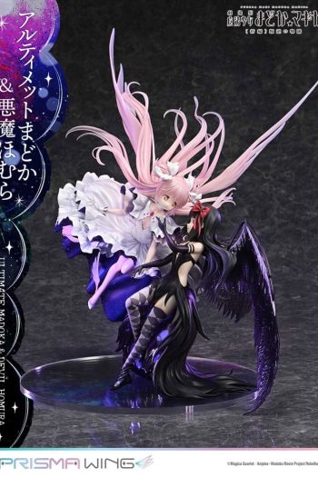 Puella Magi Madoka Magica The Movie Rebellion Prisma Wing PVC Statue 1/7 Ultimate Madoka & Devil Homura 43 cm