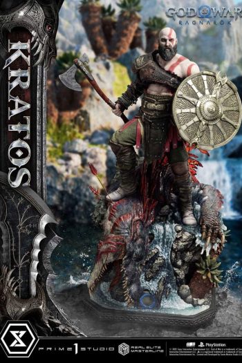 God of War: Ragnarok Real Elite Masterline Series Statue 1/3 Kratos Ultimate Version 95 cm