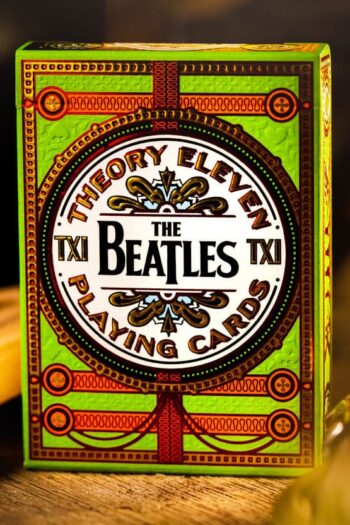 The Beatles Playing Cards Green Version