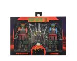Teenage Mutant Ninja Turtles III - Movie 3 - 2 Pack Action Figures Leonardo - Michelangelo - Donatello - Raffaello by Neca - immagine 2