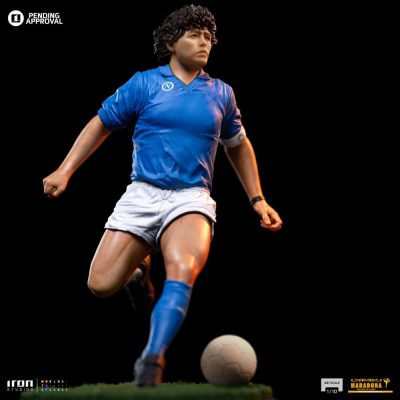 Diego Armando Maradona Napoli 1/10 Statue Official Statue D10S By Iron Studios - immagine 3