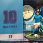 Diego Armando Maradona Napoli 1/10 Statue Official Statue D10S By Iron Studios