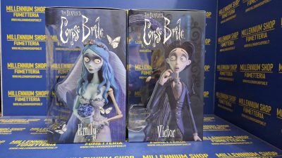 Corpse bride Victor + Emily Super Figure Collection 1:10 PVC Statue by Abystyle - immagine 3