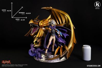 Marik and The Winged Dragon of Râ Yu-Gi-Oh Statue 1/6 by Kitsune - immagine 9
