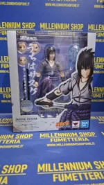 Naruto Shippuden S.H. Figuarts Action Figure Sasuke Uchiha -He who bears all Hatred- 15 cm by Bandai - immagine 7