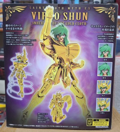 Saint Seiya Saint Cloth Myth Ex Action Figure Virgo Shun Inheritor of the Gold Cloth 17 cm by Bandai - immagine 8