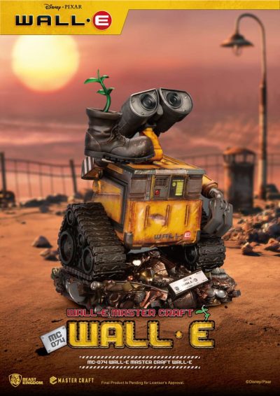 WALL-E Master Craft Statue WALL-E 37 cm Pixar Disney by Beast Kingdom - immagine 6