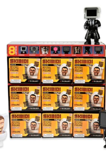 Skibidi Toilet Figures 11 cm Series 1 Display (9)