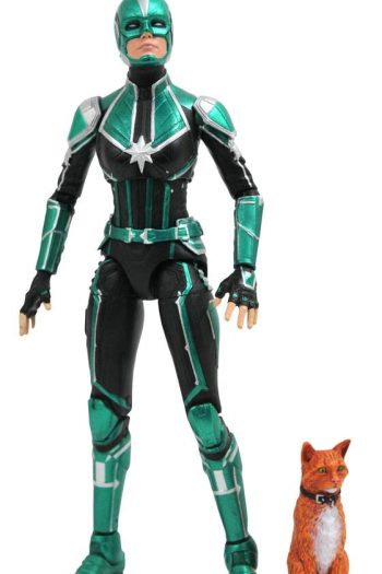 Captain Marvel Marvel Select Action Figure Captain Marvel Starforce Uniform 18 cm