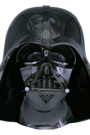 Star Wars Episode IV Replica 1/1 Black Chrome Darth Vader Helmet
