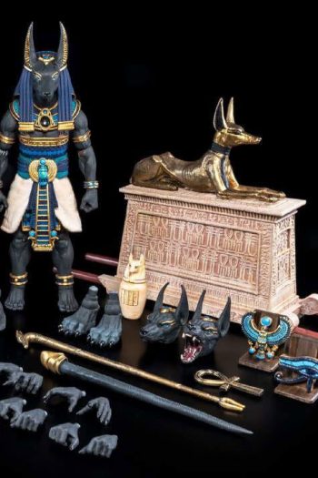 Figura Obscura Actionfigur Anubis Black & Blue