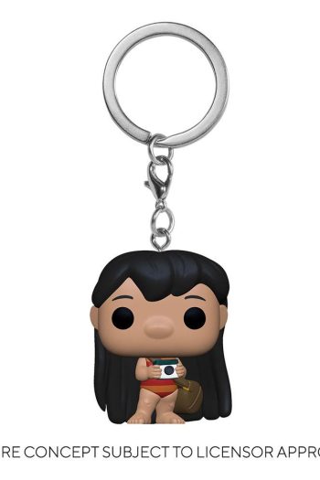 Lilo & Stitch Pocket POP! Vinyl Keychains 4 cm Lilo w/ Camera Display (12)