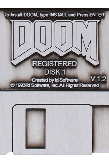 Doom Pin Badge Floppy Disk Limited Edition