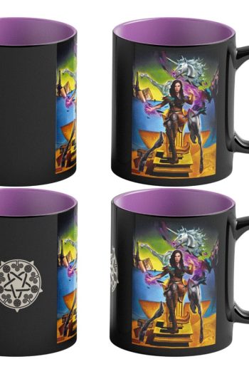 The Witcher III: Wild Hunt Game Art Chronicles Heat Change Mug Yennefer inspired by Salvador Dali 450 ml