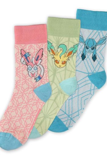 Pokémon Socks 3-Pack Eevee Evolution 3.0 39-42