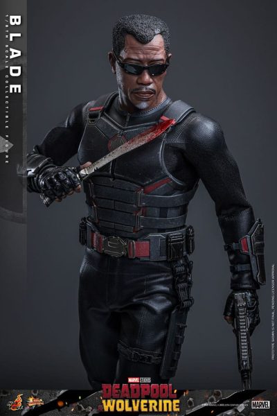 Deadpool & Wolverine Movie Masterpiece Action Figure 1/6 Blade 30 cm by Hot Toys - immagine 7