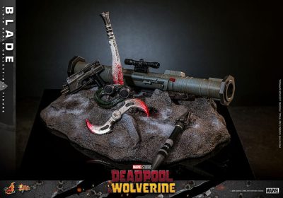 Deadpool & Wolverine Movie Masterpiece Action Figure 1/6 Blade 30 cm by Hot Toys - immagine 16