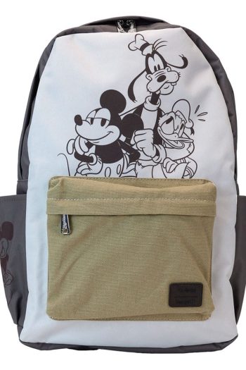 IT by Loungefly Full-Size Nylon Backpack Mickey and Friends Canvas