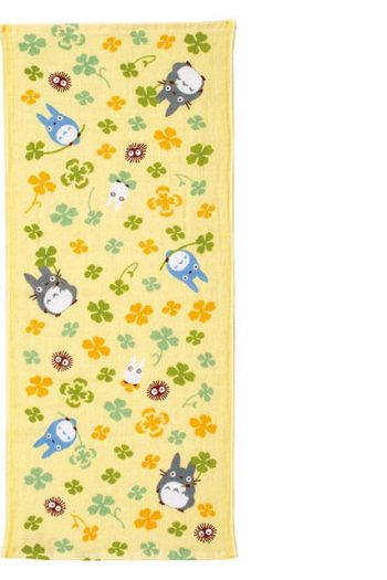 My Neighbor Totoro Imabari Towel Totoro Clover 34 x 80 cm