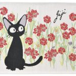 Kiki's Delivery Service Cloth Lunch Napkin Jiji Red Flowers